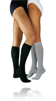 COMPRESSANA X-Static/Silver Support Knee Highs antimicrobial