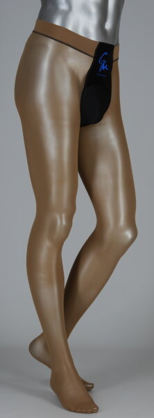 C498 Comfort4Men XXL Luxus Männerstrumpfhose 30den Samtweich