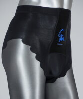 C502 Comfort4Men XXL Männerstrumpfhose 60den mit transparentem 20den Einsatz